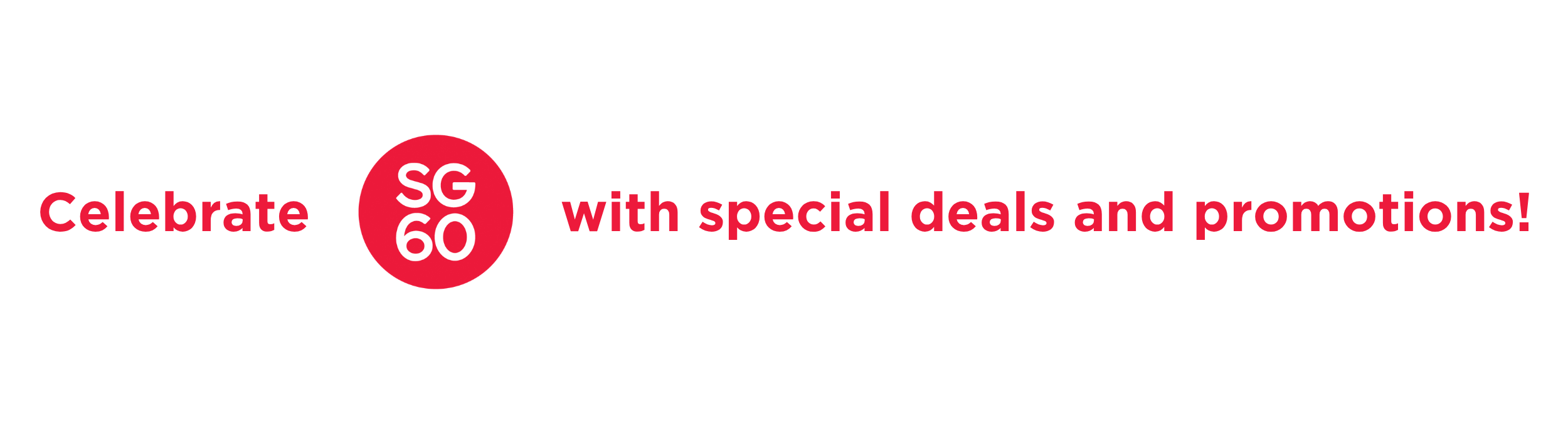 All SG60 discounts and singapore deals telegram